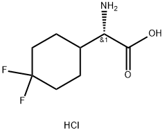 (2S)-2-amino-2-(4,4-difluorisykloheksyyli)etikkahappohydrokloridi