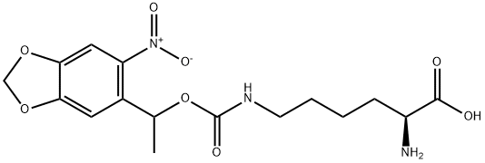 (2S)-2-aMino-6-((1-(6-nitrobentso[d][1,3]dioksol-5-yyli)etoksi)karbonyyliamino)heksaanihappo