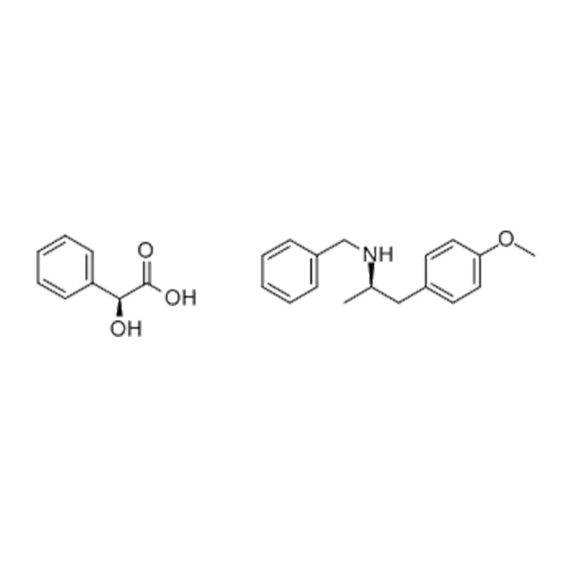 (2S)-HYDROKSI(FENYLI)ETIKKAHAPPO (2R)-N-BENTSYYLI-1-(4-METOKSIFENYYLI)PROPAANI-2-AMIINI (1:1) (suola)