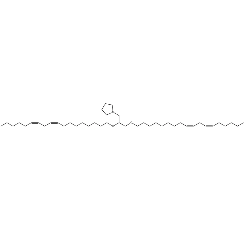 1-[2,3-bis[(9Z,12Z)-oktadeka-9,12-dien-1-yylioksi]propyyli]pyrrolidiini