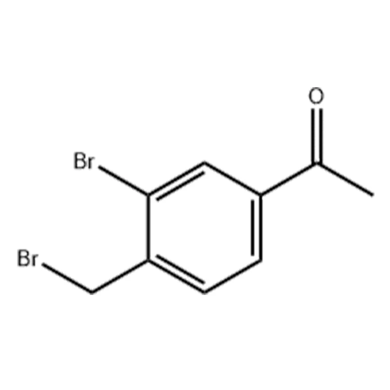 1-(3-broMo-4-(broMoMetyyli)fenyyli)etanoni