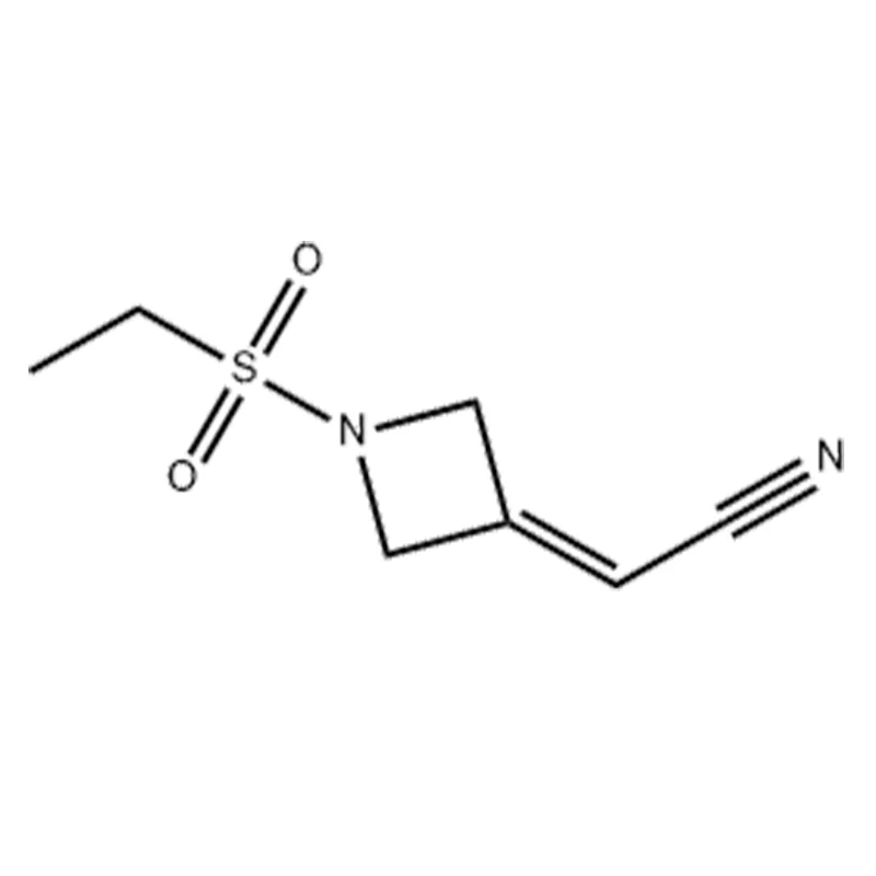 2-(1-(etyylisulfonyyli)atsetidin-3-ylideeni)asetonitriili