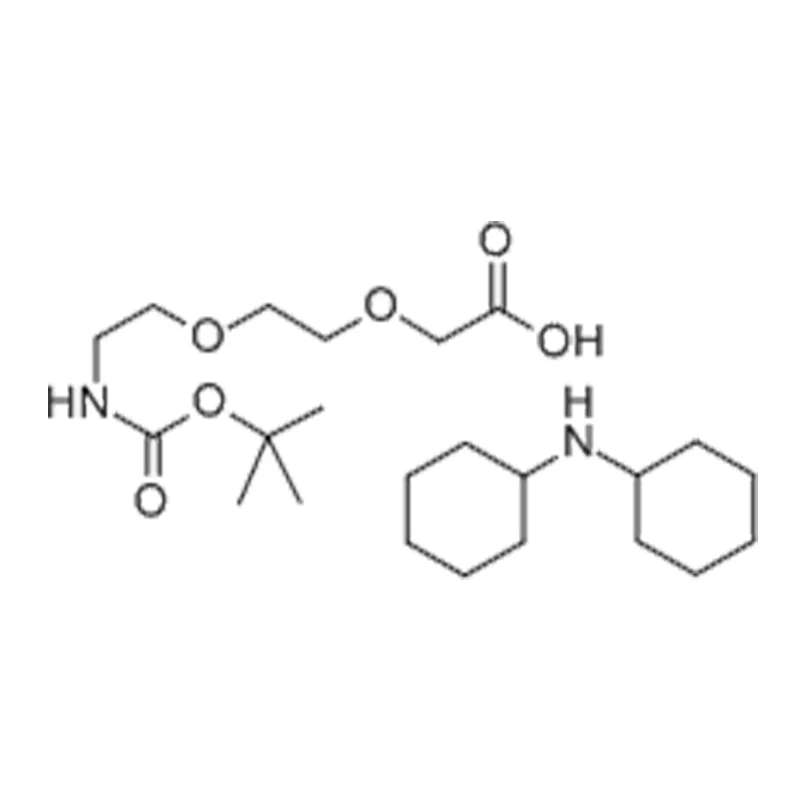 2-[2-[2-(Boc-amino)etoksi]etoksi]etikkahappo DCHA