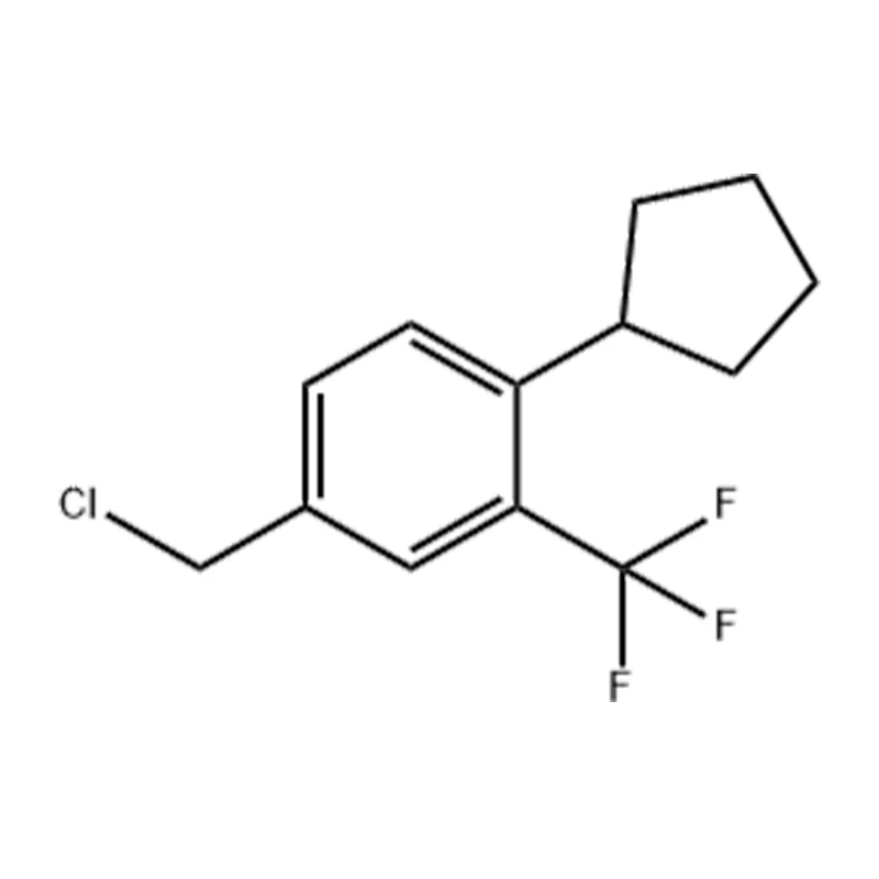 4-kloorimetyyli-1-syklopentyyli-2-trifluorimetyylibentseeni