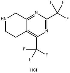 5,6,7,8-tetrahydro-2,4-bis(trifluorimetyyli)pyrido[3,4-d]pyrimidiinihydrokloridi
