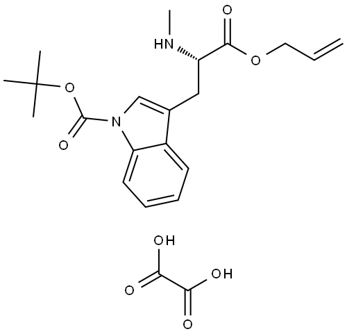 H-N-Me-Trp(Boc)-O kaikki oksalaatti