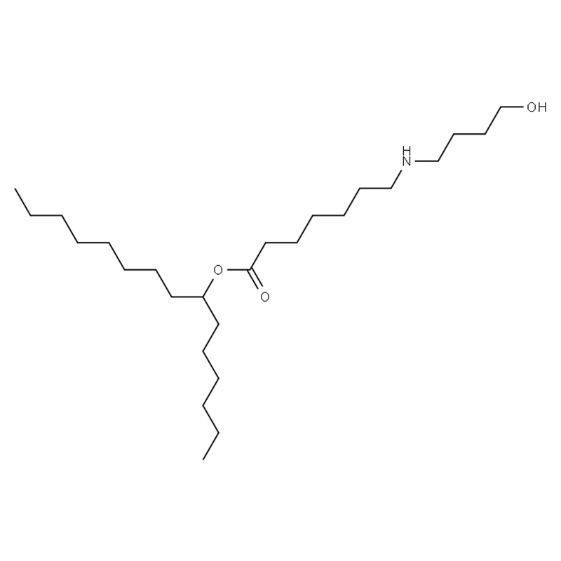 heptaanihappo, 7-[(4-hydroksibutyyli)amino]-, 1-heksyylinonyyliesteri