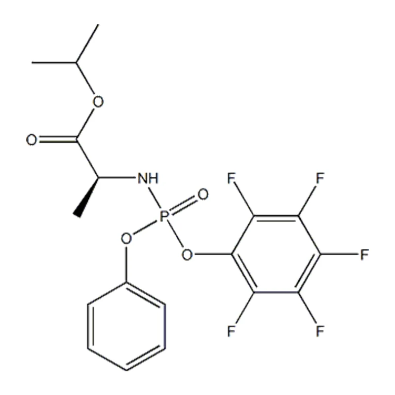 N-[(S)-(2,3,4,5,6-pentafluorifenoksi)fenoksifosfinyyli]-L-alaniinimetyylietyyliesteri